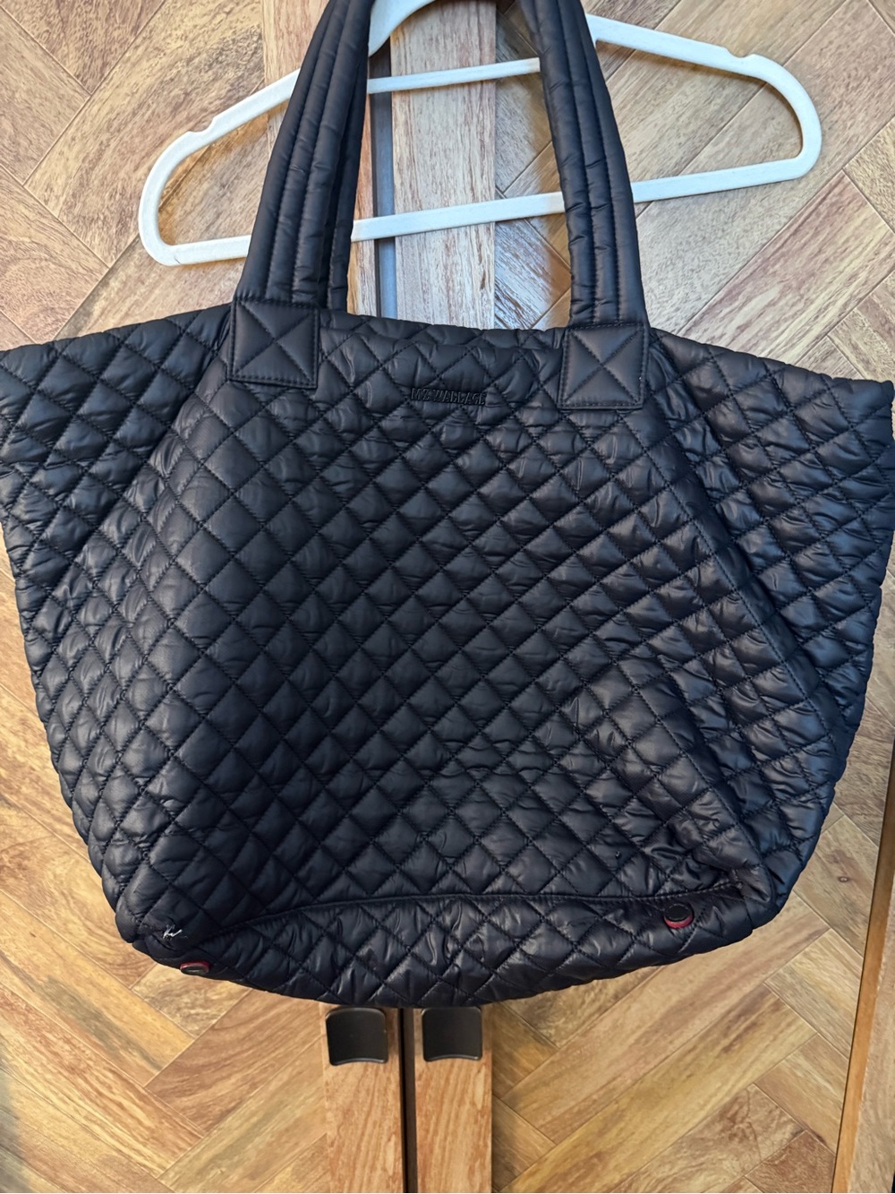 MZ Wallace Black Quilted Metro Tote - Picture 3 of 11